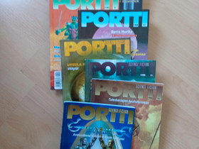 Portti lehdet 2002-2003 osa 6, Lehdet, Kirjat ja lehdet, Hattula, Tori.fi