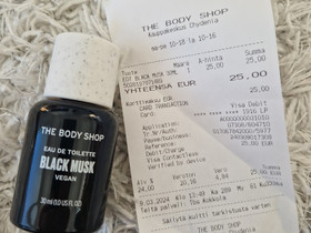 The Body Shop / Black Musk -hajuvesi, Kauneudenhoito ja kosmetiikka, Terveys ja hyvinvointi, Helsinki, Tori.fi