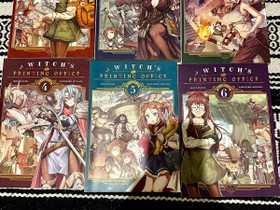 Witchs Printing Office vol. 1-6 mangat englanniksi, Sarjakuvat, Kirjat ja lehdet, Vantaa, Tori.fi