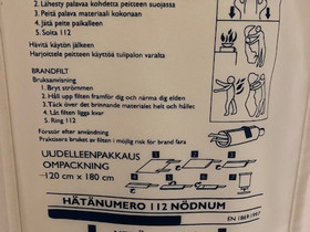 Sammutuspeite 120 x 180cm, Shktarvikkeet, Rakennustarvikkeet ja tykalut, Rovaniemi, Tori.fi