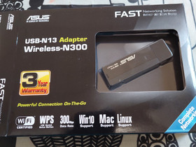 USB-N13 Wireless-N300 Adapter, Verkkotuotteet, Tietokoneet ja lislaitteet, Alavus, Tori.fi