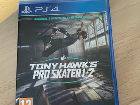 PS4 Tony Hawks pro skater 1+2, Pelikonsolit ja pelaaminen, Viihde-elektroniikka, Kajaani, Tori.fi