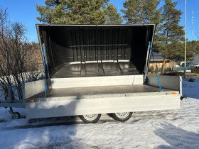 Kuomukrry Saris PL 356 integroiduilla alumiinisilla rampeilla, Perkrryt ja trailerit, Auton varaosat ja tarvikkeet, Kaarina, Tori.fi
