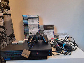 PlayStation2 plus pelej, Pelikonsolit ja pelaaminen, Viihde-elektroniikka, Espoo, Tori.fi