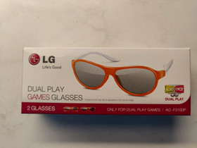 LG Dual Play Games lasit, 2 kpl, Muu viihde-elektroniikka, Viihde-elektroniikka, Oulu, Tori.fi