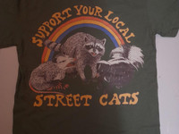Uusi Street Cats T-paita (S-koko)