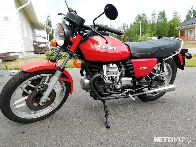 Moto Guzzi V50 museorekisteröity moottoripyörä, kuva 1