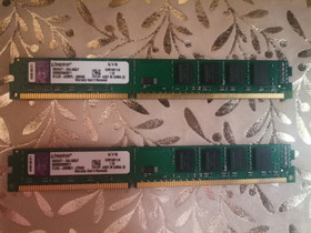 8Gb (2*4Gb) DDR3 1600 Kigston, Komponentit, Tietokoneet ja lislaitteet, Valkeakoski, Tori.fi