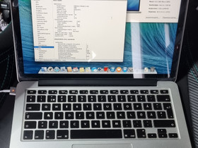 Macbook pro 13", i5, 8Gb, 250ssd, Kannettavat, Tietokoneet ja lislaitteet, Lieto, Tori.fi