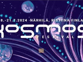 Kosmos festival 2024 lippu(t) ovh+30, Matkat, risteilyt ja lentoliput, Matkat ja liput, Helsinki, Tori.fi
