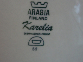 ARABIA  KARELIA  6x kuppia , 6x tassia + Tarjoilulautanen, Keittit, Rakennustarvikkeet ja tykalut, Helsinki, Tori.fi