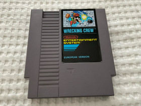 NES 8-bit Wrecking Crew peli, Pelikonsolit ja pelaaminen, Viihde-elektroniikka, Lohja, Tori.fi