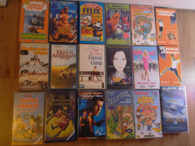 VHS kasetit 40 kpl, Elokuvat, Lahti, Tori.fi