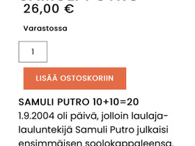 Samuli Putro Himos Areena 16.3.24, Pelit ja muut harrastukset, Lahti, Tori.fi