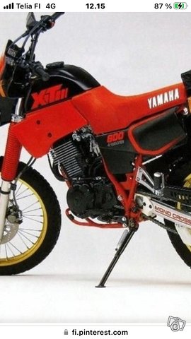 Yamaha XT600 kone 2