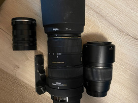 Canon EOS 600d + objektiiveja ja tarvikkeita, Muu valokuvaus, Kamerat ja valokuvaus, Mikkeli, Tori.fi