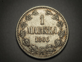 Markka vuodelta 1866, Rahat ja mitalit, Kerily, Heinola, Tori.fi