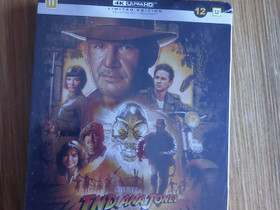 Indiana Jones and the kingdom of the crystal skull 4K UHD steelbook, Elokuvat, Lappeenranta, Tori.fi