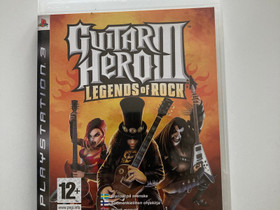 GUITAR HERO 3: LEGENDS OF ROCK PS3 peli, Pelikonsolit ja pelaaminen, Viihde-elektroniikka, Kaarina, Tori.fi