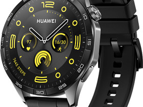 Huawei Watch GT 4 urheilukello 46 mm (musta), Muu viihde-elektroniikka, Viihde-elektroniikka, Raisio, Tori.fi