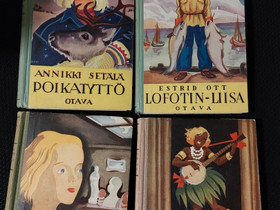 Tyttjen kirjaston kirjoja 1936-1943, Kaunokirjallisuus, Kirjat ja lehdet, Tampere, Tori.fi