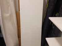 Ikean Expedit/Kallax 4x4 lokeron korkeakiiltovalkoinen hyllykk