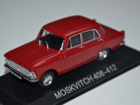 Pienoismalli Moskvitch 408 Elite 1964 1/43 punai, Pelit ja muut harrastukset, Lapua, Tori.fi