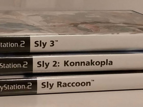 PlayStation 2 Sly Raccoon 1 & 2 pelit, Pelikonsolit ja pelaaminen, Viihde-elektroniikka, Helsinki, Tori.fi
