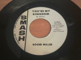 Roger Miller 7" You're my kingdom, Musiikki CD, DVD ja nitteet, Musiikki ja soittimet, Rovaniemi, Tori.fi
