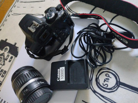 Canon EOS 1000D + EFS 18-55mm objektiivi, Kamerat, Kamerat ja valokuvaus, Tornio, Tori.fi