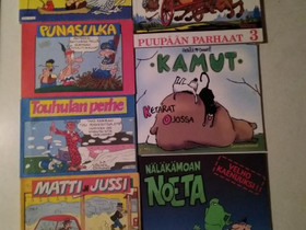 Erillaiset sarjakuva kirjat, Sarjakuvat, Kirjat ja lehdet, Kajaani, Tori.fi