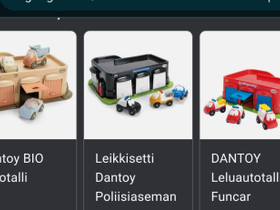 Dantoy autotalli, Lelut ja pelit, Lastentarvikkeet ja lelut, Kuopio, Tori.fi