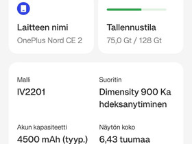 OnePlus Nord CE 2 5G, Puhelimet, Puhelimet ja tarvikkeet, Vantaa, Tori.fi