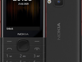Nokia 5310 XpressMusic matkapuhelin (musta/punainen) - Vain 2G, Puhelimet, Puhelimet ja tarvikkeet, Helsinki, Tori.fi