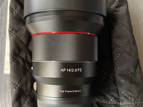 Samyang AF 14mm f/2.8 -objektiivi, Sony FE, Objektiivit, Kamerat ja valokuvaus, Alajrvi, Tori.fi