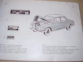 Mercedes Benz osia 1960-luku, Autovaraosat, Auton varaosat ja tarvikkeet, Uusikaupunki, Tori.fi
