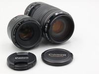 Virheetn Canon EOS 7D, akkukahva, 3 objektiivia, laturi ja 16gt muistikortti