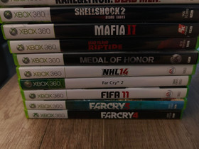 Xbox pelej 10kpl, Pelikonsolit ja pelaaminen, Viihde-elektroniikka, Seinjoki, Tori.fi