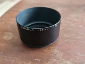 Muranda Lens hood for 135mm lenses (55mm thread), Objektiivit, Kamerat ja valokuvaus, Helsinki, Tori.fi
