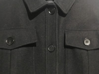 NA-KD musta vuoritettu pitk takki