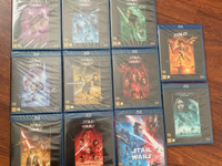 Star Wars Blu-ray kokoelma