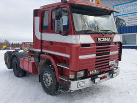 Scania 143H 6x2 450 V8, Kuorma-autot ja raskas kuljetuskalusto, Kuljetuskalusto ja raskas kalusto, Muurame, Tori.fi