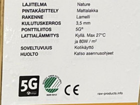 Parkettia, Ikkunat, ovet ja lattiat, Rakennustarvikkeet ja tykalut, Nokia, Tori.fi
