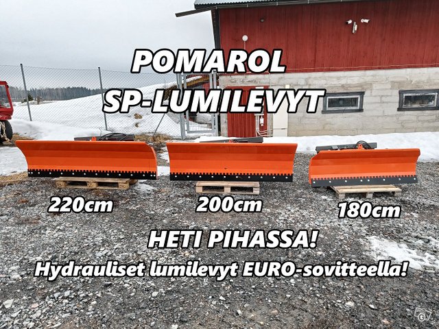 POMAROL SP-LUMILEVYT  180-220cm  HETI PIHASSA! 1