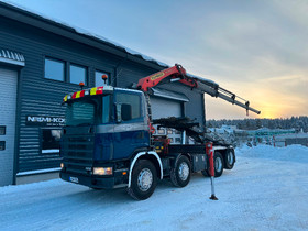 Scania 400 8X2 + Palfinger PK16000, Kuorma-autot ja raskas kuljetuskalusto, Kuljetuskalusto ja raskas kalusto, Pirkkala, Tori.fi