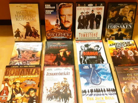 Dvd-leffoja Bonanza,Wild Bill,Tombstone yms, Elokuvat, Lapua, Tori.fi