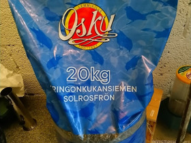 Auringonkukansiemen ulkolinnuille 20 kg, Muut elintarvikkeet, Lemmikkielimet, Hmeenlinna, Tori.fi