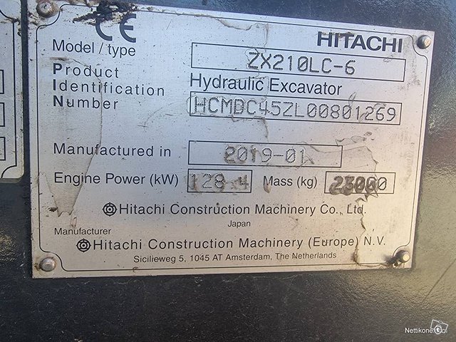 Hitachi ZX 210 LC N-6 14
