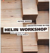 Architecture in context : Helin workshop :Peter Davey, Oppikirjat, Kirjat ja lehdet, Tornio, Tori.fi