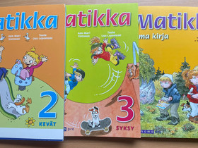 Matikka 2, 3 ja 6, Oppikirjat, Kirjat ja lehdet, Lahti, Tori.fi